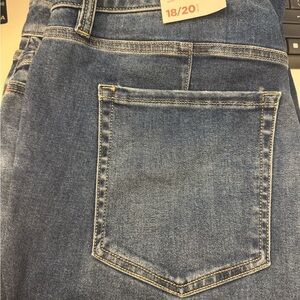 Lane Bryant Blue Straight Leg Jeans